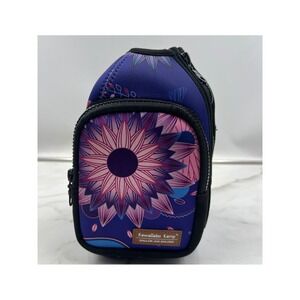 KawaGebo Kamp Gallon Jug Holder Neoprene Insulated Sleeve Floral Mandala Purple